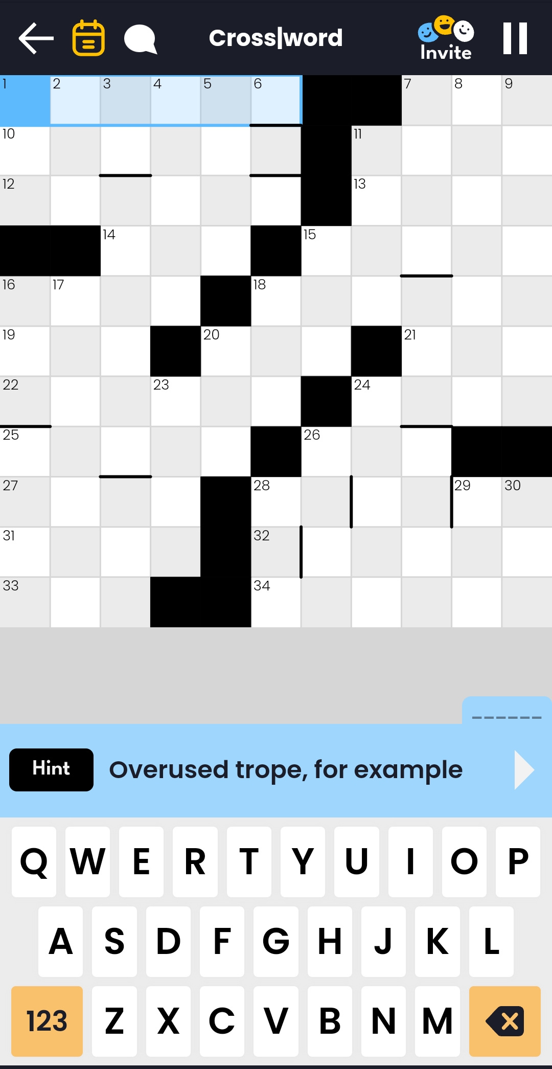 Puzzmo Crossword